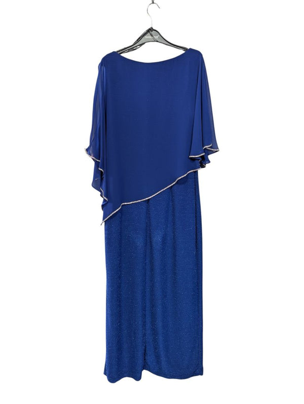 Frank Lyman Montréal Blue Evening Dress – Size 14