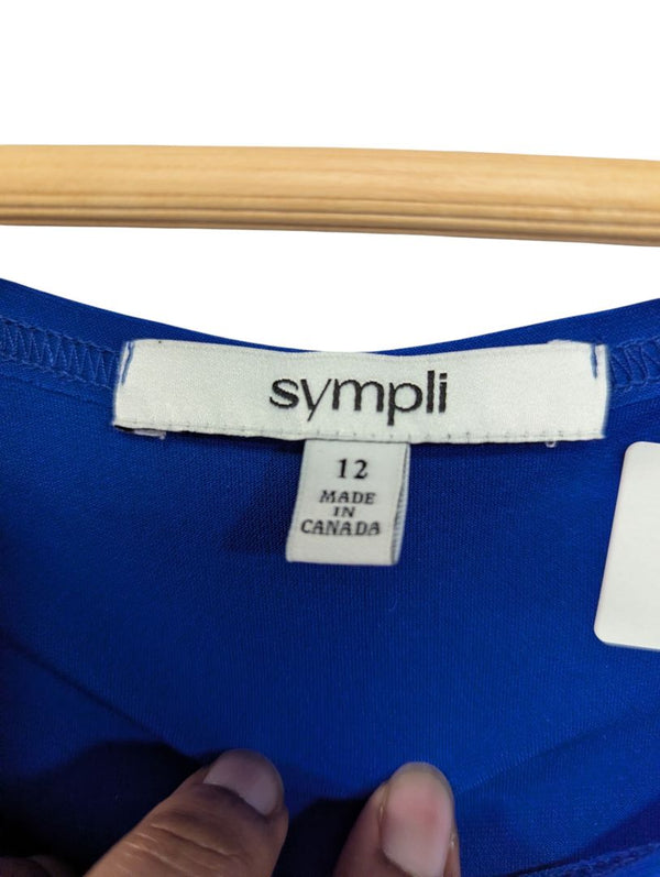 Sympli Royal Blue Two-Piece Outfit – Size 12