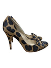 Hobbs London Animal Print Bow Heels – Size 41