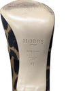 Hobbs London Animal Print Bow Heels – Size 41