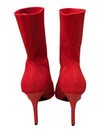 Brash Women's Xaya Mid-Calf Pointed Toe Stiletto Sock Boots