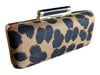Hobbs Invitation Leopard Print Evening Clutch