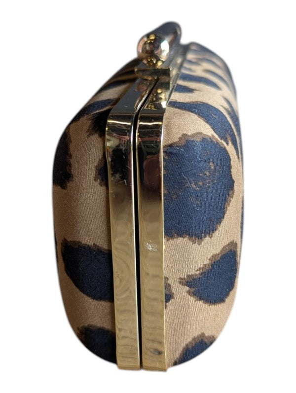 Hobbs Invitation Leopard Print Evening Clutch