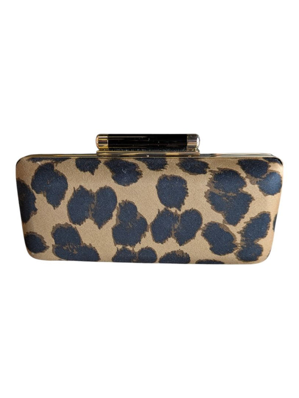 Hobbs Invitation Leopard Print Evening Clutch