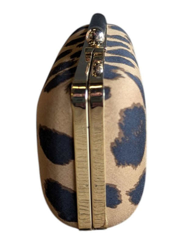 Hobbs Invitation Leopard Print Evening Clutch