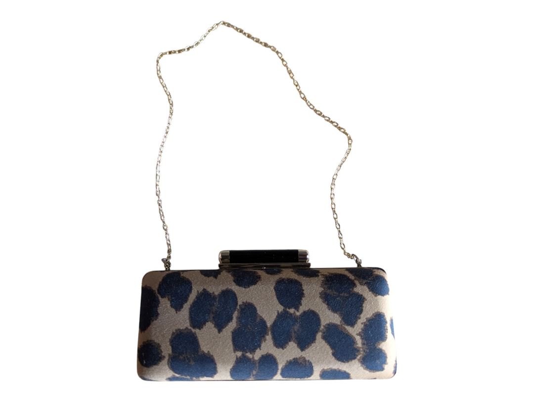 Hobbs Invitation Leopard Print Evening Clutch