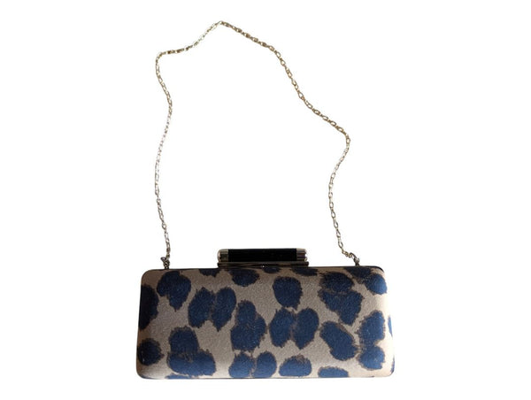 Hobbs Invitation Leopard Print Evening Clutch