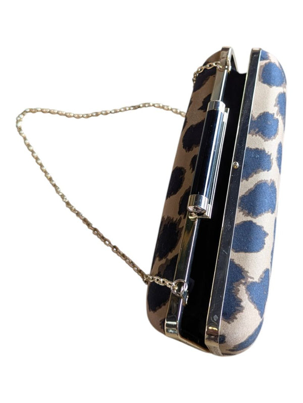 Hobbs Invitation Leopard Print Evening Clutch