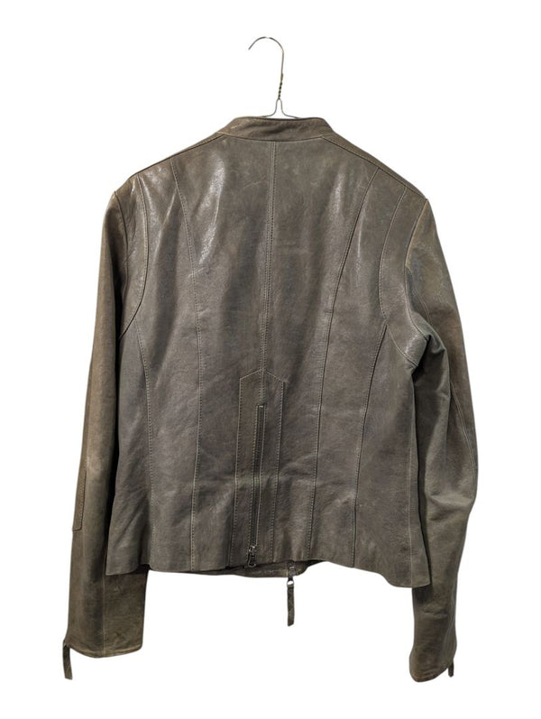 Danier Grey Genuine Leather Jacket – Women’s M/M