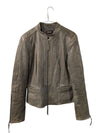 Danier Grey Genuine Leather Jacket – Women’s M/M