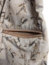 Dimitri Collection Tan Leather Military-Style Coat