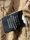 Dimitri Collection Tan Leather Military-Style Coat