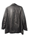 B&C Bod & Christensen Black Leather Jacket