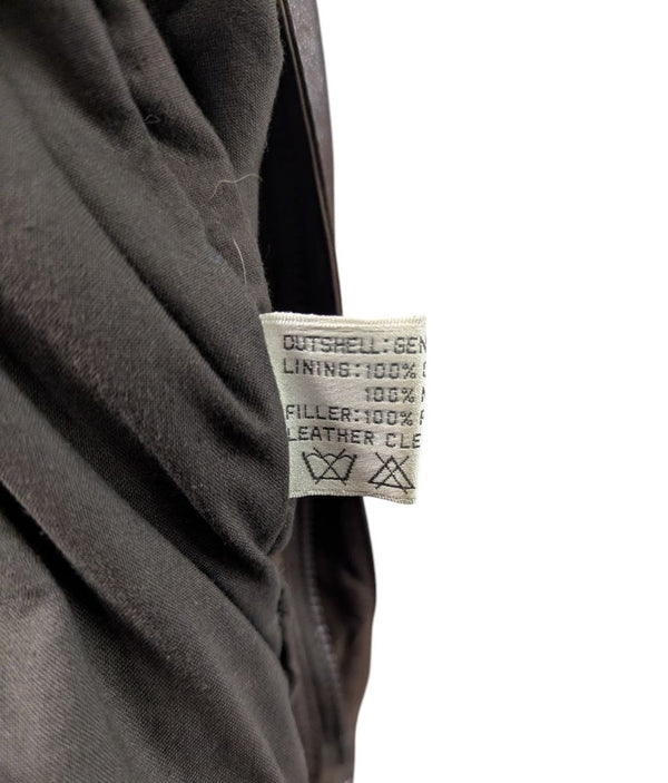 Charles Klein Black Leather Jacket