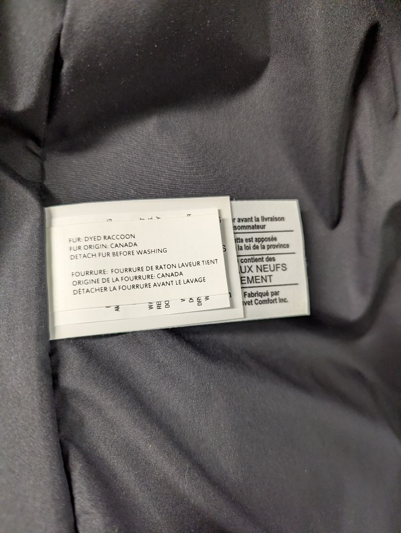 Con Spirit Canada Platinum Edition Red Down Parka with Fur-Trim Hood