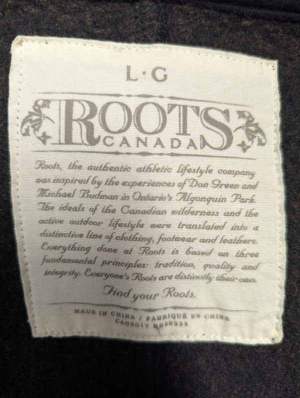 Roots Canada Black Zip-Front Jacket