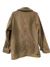 Mantles Taupe Button-Front Jacket