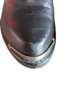 Black Leather Western Ankle Boots – Size 9