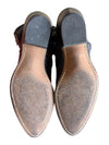 Black Leather Western Ankle Boots – Size 9
