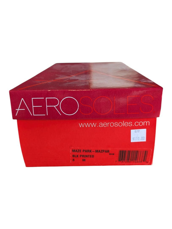 Aerosoles Maze Park Black Printed Heeled Pumps – Size 8M