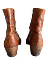 Brown Leather Ankle Boots – Size 9
