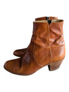 Brown Leather Ankle Boots – Size 9