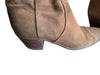 Brown Suede Ankle Boots – Size 9