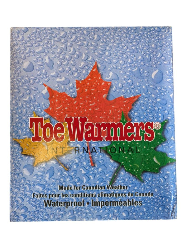 Toe Warmers International Black Waterproof Ankle Boots – Size 8 W/L