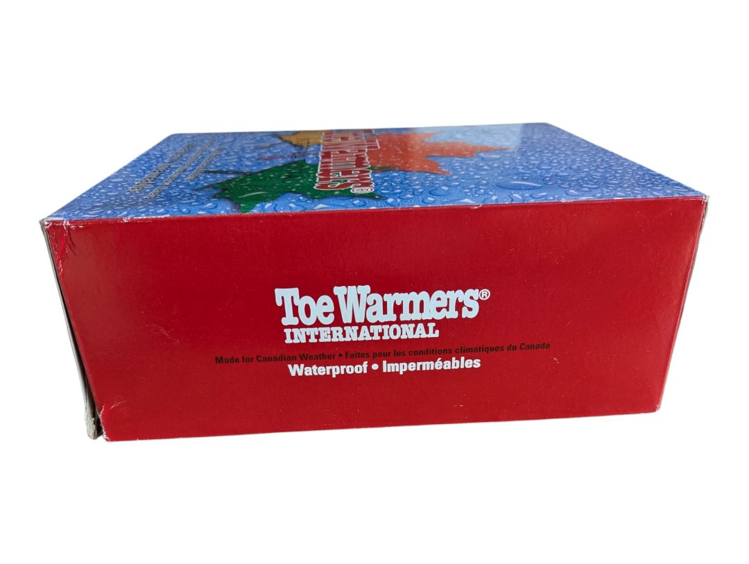 Toe Warmers International Black Waterproof Ankle Boots – Size 8 W/L