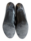 Naturalizer Black Leather Peep-Toe Heels – Size 9