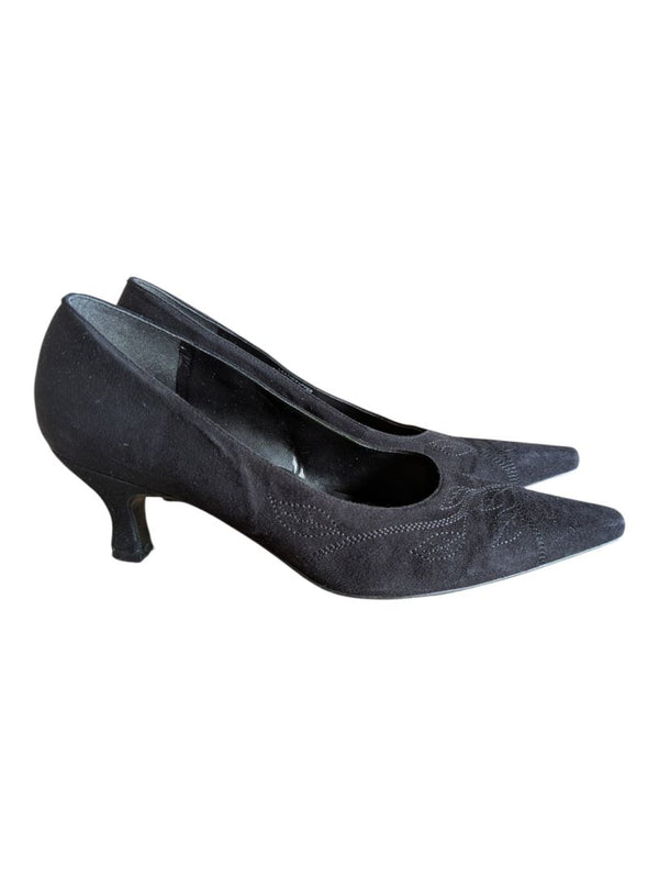 Naturalizer “Medley” Black Pointed-Toe Heels – Size 9M