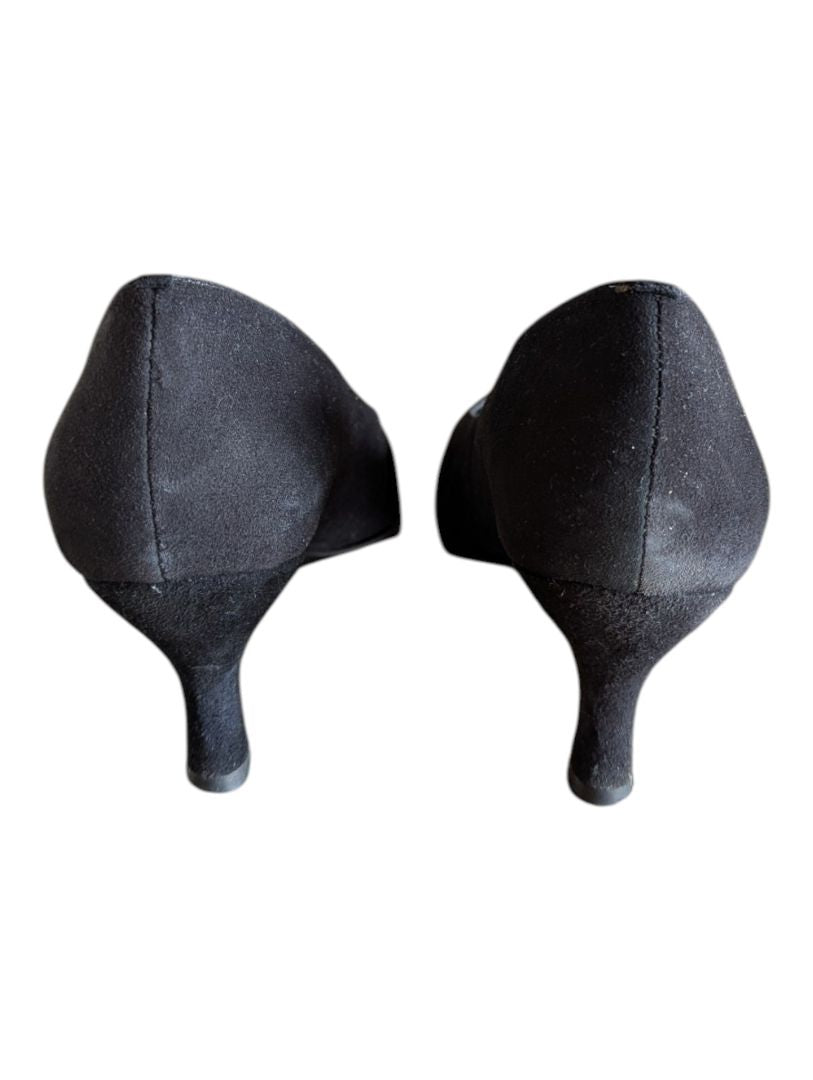 Naturalizer “Medley” Black Pointed-Toe Heels – Size 9M