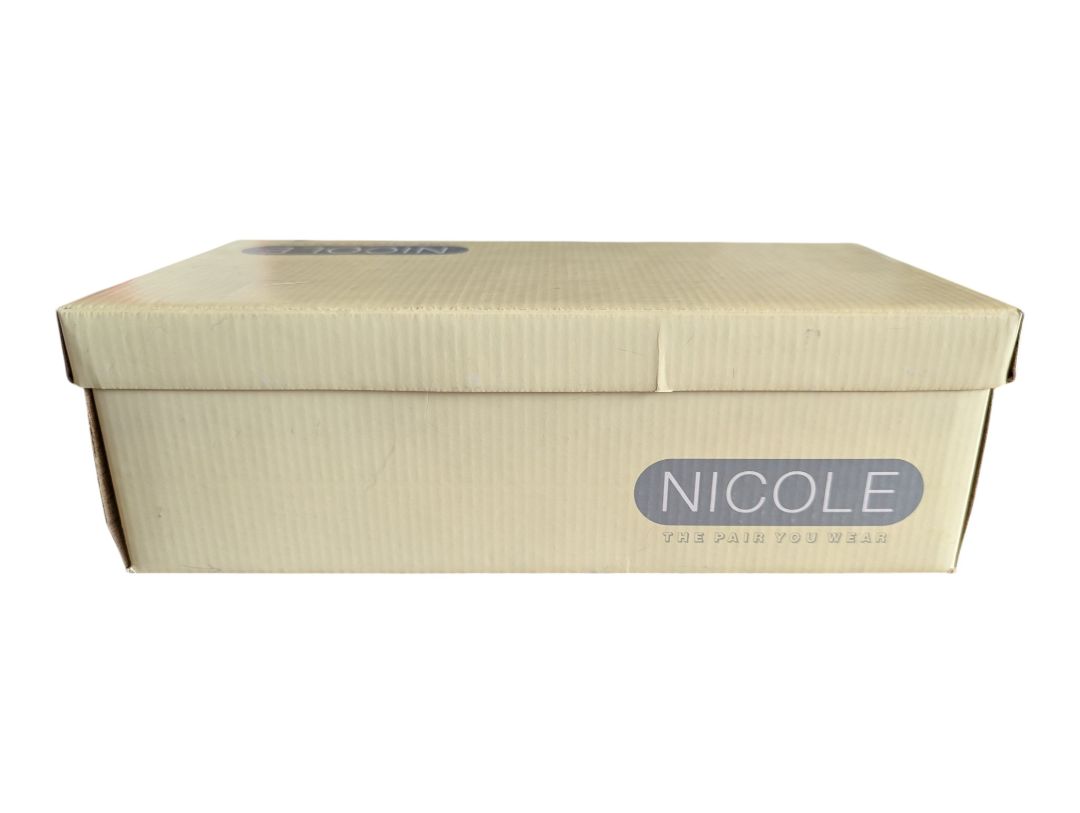 Nicole Tessa Black Nubuck Low-Heel Loafers – Size 8.5M