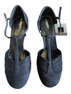 Mossimo Arden Black T-Strap Heels – Size 8