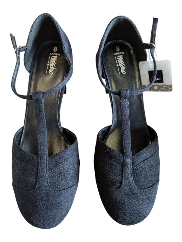 Mossimo Arden Black T-Strap Heels – Size 8