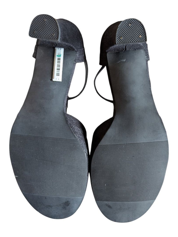 Mossimo Arden Black T-Strap Heels – Size 8