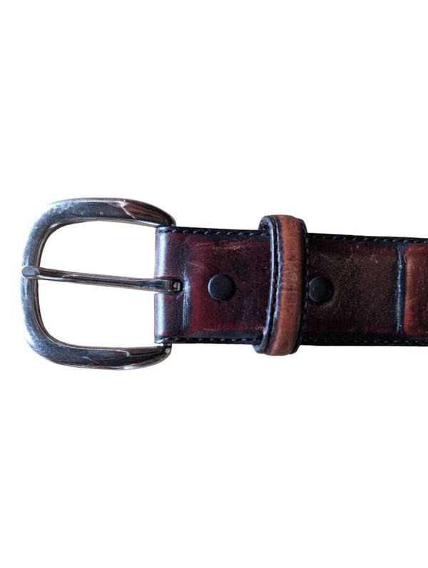 Silver Creek Classics Brown Leather Belt – Size 34
