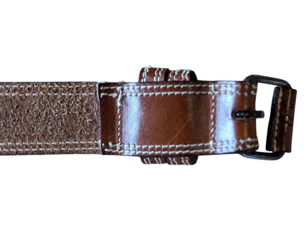 Brown Leather Belt – Size 34