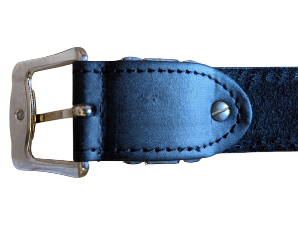 Black “501” Leather Belt