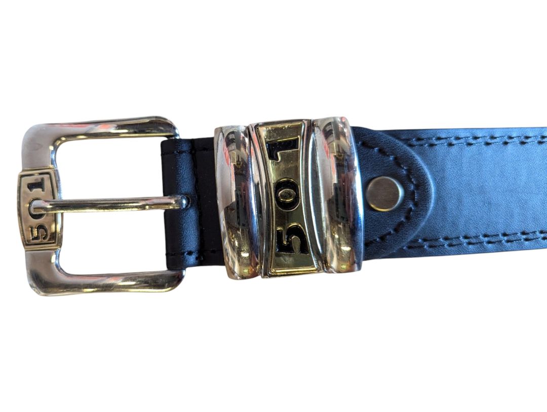 Black “501” Leather Belt