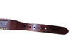 Vintage Brown Tooled Leather Western Belt – Size 34