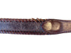 Vintage Brown Tooled Leather Western Belt – Size 34