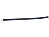 Black Embossed Leather Belt – Size 34