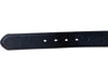Black Embossed Leather Belt – Size 34