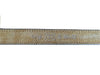 Dark Grey Leather Belt with Silver-Tone Buckle