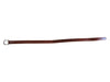 Brown Leather Belt with Braided Centre Detail