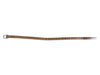 Tan Leather Belt with Silver-Tone Buckle