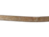 Tan Leather Belt with Silver-Tone Buckle