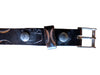 Novelty Leather Belt with Truck Design
