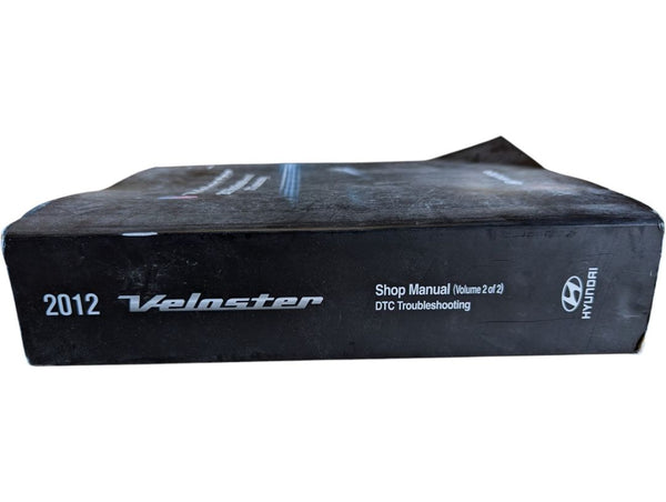 Hyundai Veloster 2012 Shop Manual Set – Volumes 1 & 2